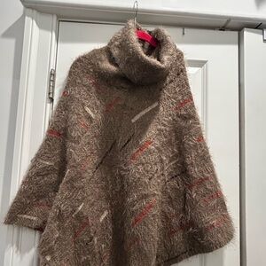 2/$20 bundle - Womens poncho. One size fits all